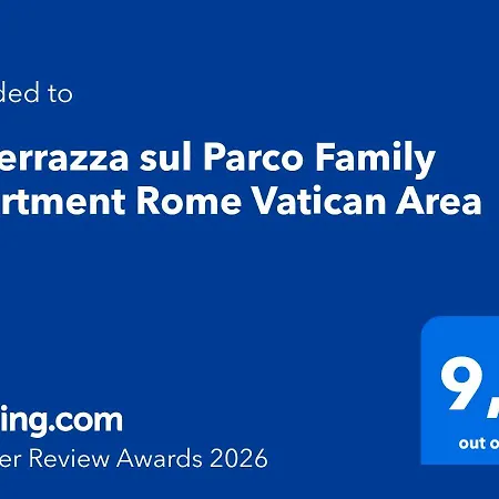 Appartamento La Terrazza Sul Parco Family Vatican Area Roma